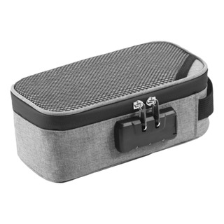 Bolsa A Prueba De Olores Con Bolsillo Con Cerradura De Gris Bolsa A Prueba De Olores Con Bolsillo Con Cerradura De Gris
