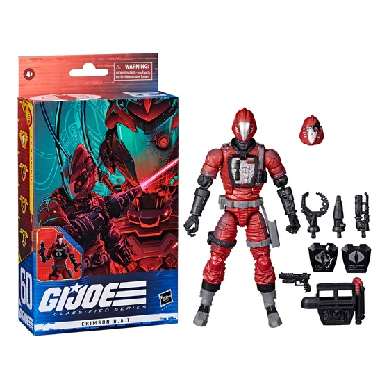 Muñeca Hasbro Crimson B.a.t. F4032 de G.i Joe Classified Series