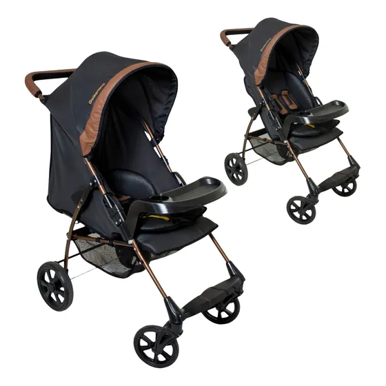 Carrinho De Bebe Galzerano Berço Passeio Romano Até 15kg