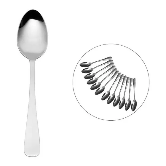 12 Cucharas Cubiertos Para Hogar O Restaurante