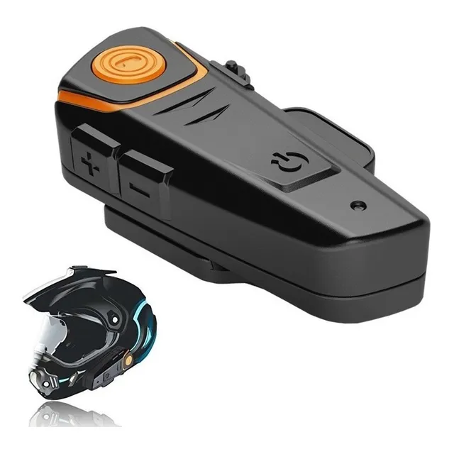Intercomunicador Casco Moto Y Manos Libres Bluetooth Bt-s2