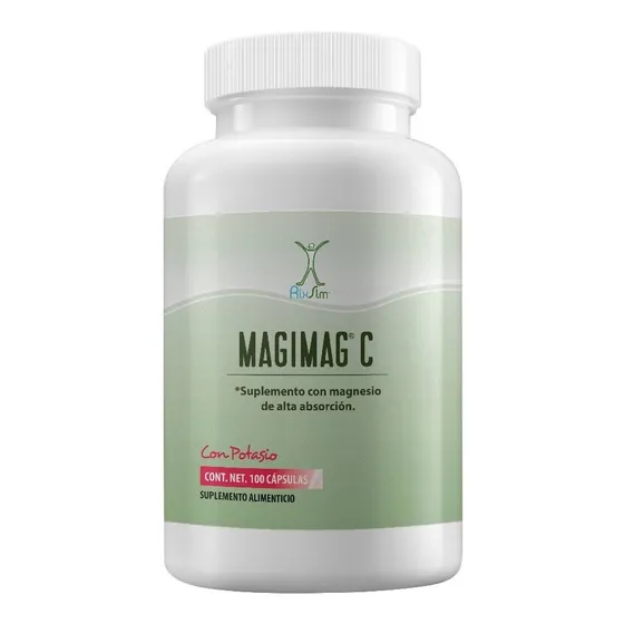 Suplemento en cápsula Natural Slim Citrato de Magnesio x 49g