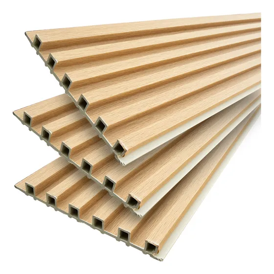 Lambrin Decorativo Wpc Panel 3d 12 Pzas Color Madera Premium