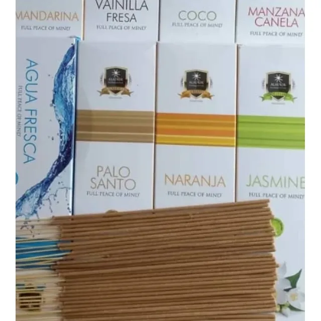 Incienso Alaukik Pack 12 Cajas Varillas 50g 45m