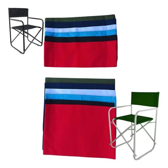 Funda Repuesto Lona Respaldo Asiento Sillon Director Silla B