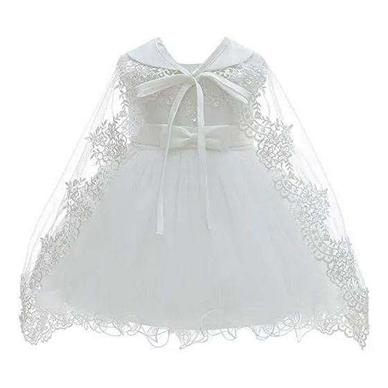 Silver Mermaid Baby Girls Bautizo Bautismo Vestido De Satén 