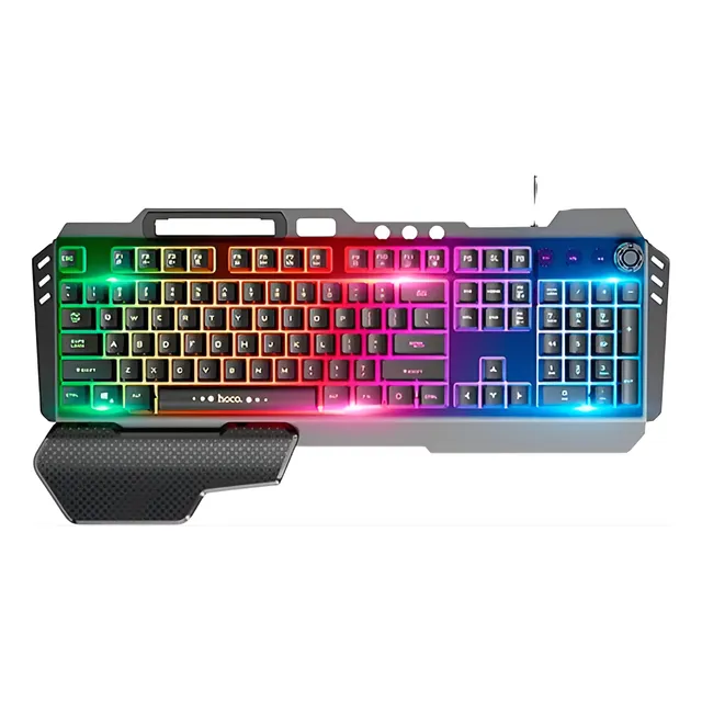Teclado Gamer Dgame G-rgb-vol Rgb Usb Ergonómico