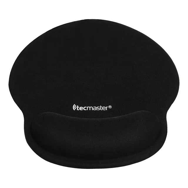 Tecmaster Mousepad De Tela Antidelizante Color Negro Diseño Impreso No