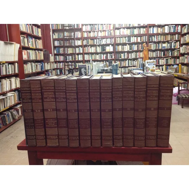 Historia Universal De La Literatura - Prampolini - 13 Tomos