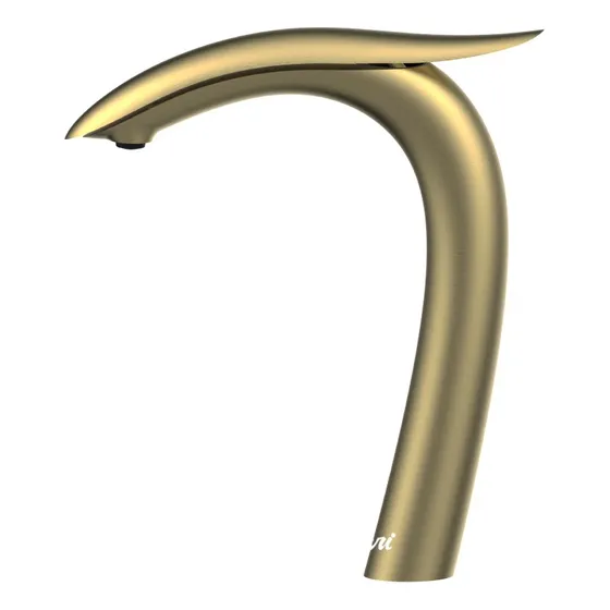 Griferia De Lavamano Draco 29 Cm Brush Gold Marca Bari