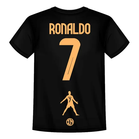 Camiseta Cristiano Ronaldo Dorada Especial Cr7 Im