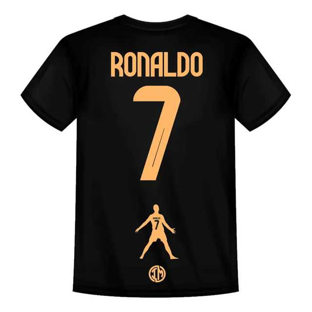 Camiseta Cristiano Ronaldo Dorada Especial Cr7 Im