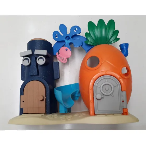 Imaginext Bob Esponja - Casa Abacaxi - Fisher-price - Usado
