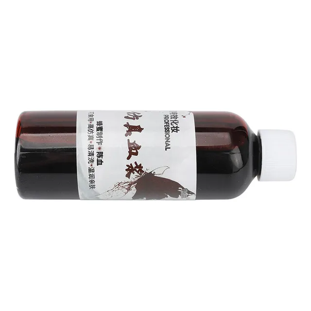 Pintura Corporal Lavable Con Sangre Falsa, Comestible Para H