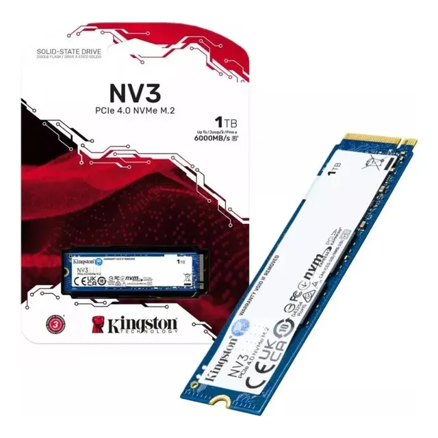 Kingston Nv3 1000gb 1tb Ssd M.2 Nvme 1tb