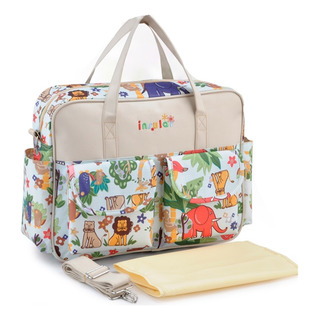 Bolsa Pañalera Mochila Cambiador Bebe Botella Viaje Multiuso Bolsa Pañalera Mochila Cambiador Bebe Botella Viaje Multiuso