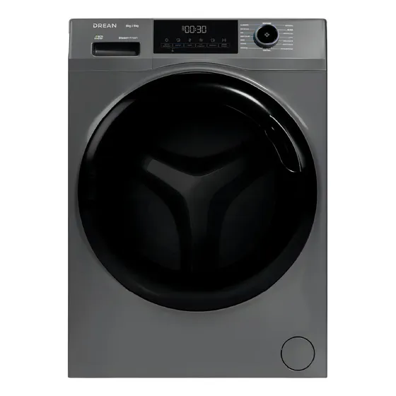 Lavasecarropas Ecoinverter 8 Kg Gris Drean Lscdr0805sg0