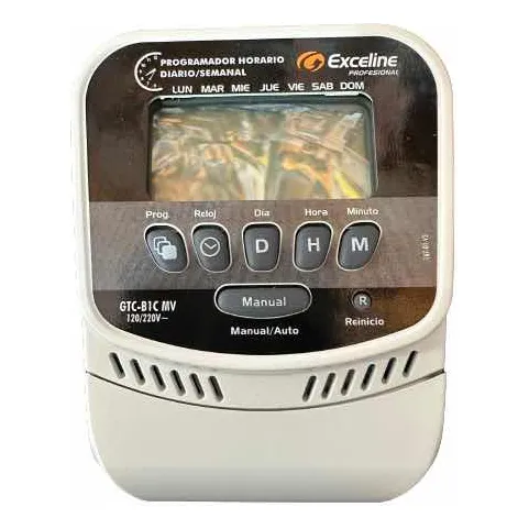 Exceline Reloj Programador De Horario Digital 110/220v