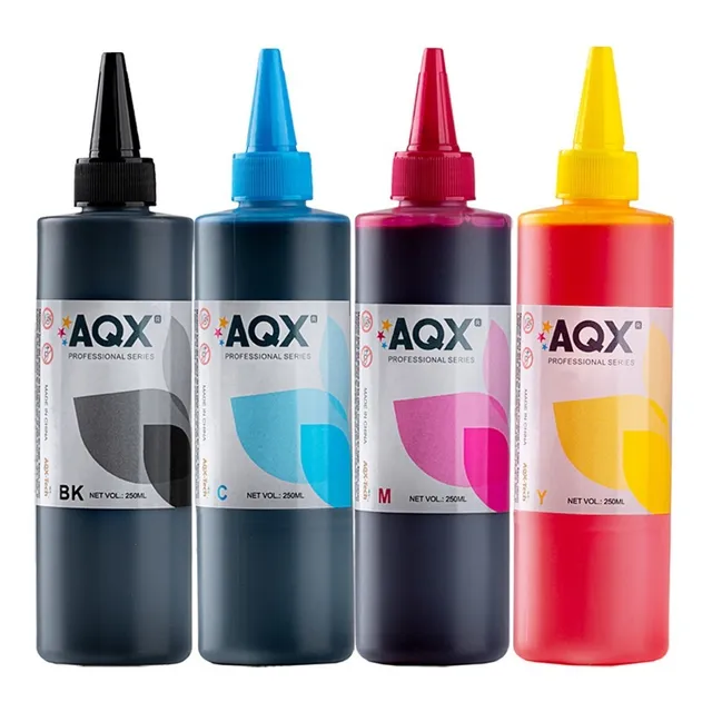 Kit Tinta Aqx Para Canon G4100 G2100 G3100 G1100 X 1 Litro 