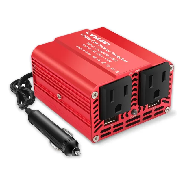 Inversor De Corriente De 150 W 3 En 12v A 120v