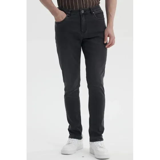Jeans Hombre Skinny 101 Negro