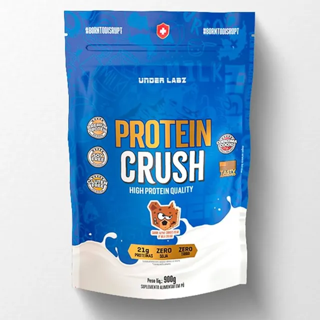Protein Crush Alpine Cookies Milk Cream 900g - Under Labz