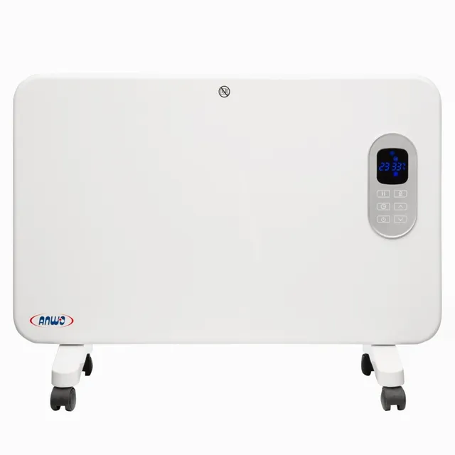 Panel Mural Eléctrico Convectivo Anwo 1000w Wifi Hom1000pwf Color Blanco