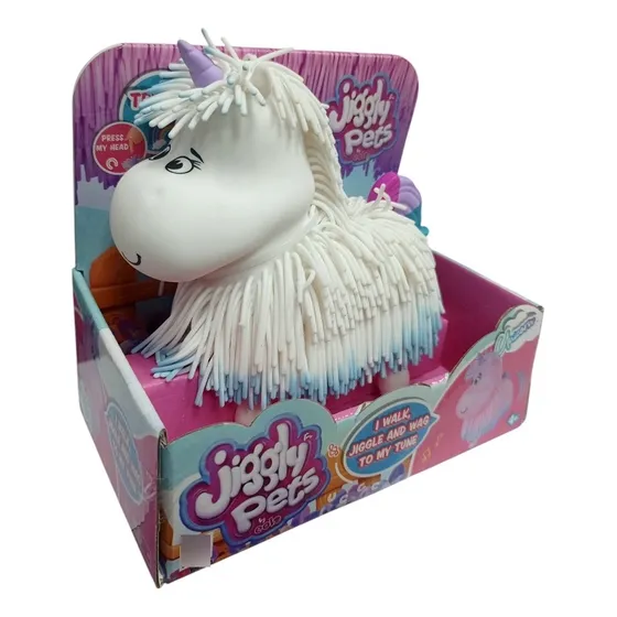 Muñeco Mascota Interactiva Jiggly Pets Unicornio Con Sonidos