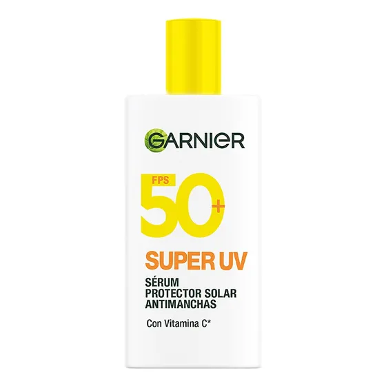 Protector Solar Facial SuperUV Fluid Antibrillo Garnier,40ml