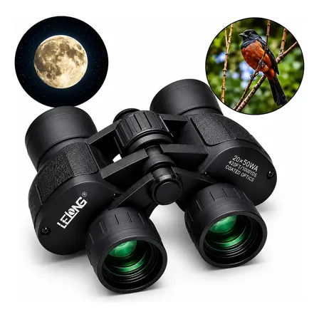 Binóculos Profissional Visão Astronômico Longo Alcance 20x50 Preto
