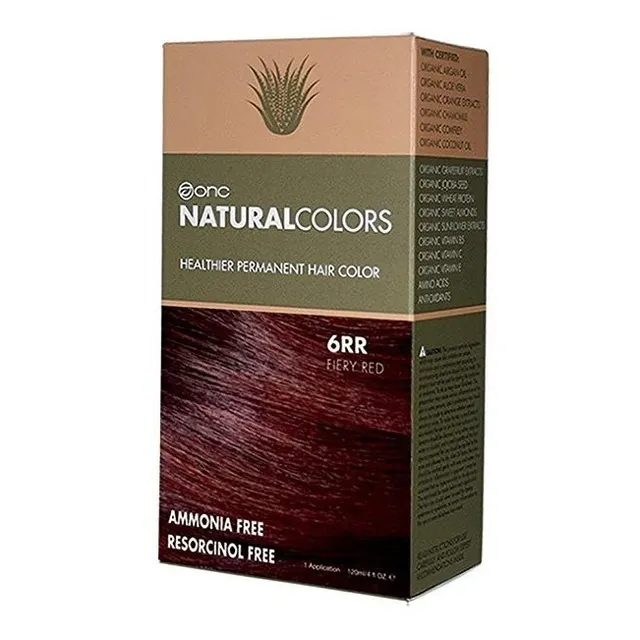 Onc Naturalcolors 6rr Rojo Fuego Saludable Permanente Del Pe