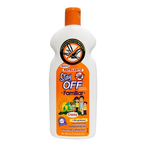 Repelente En Crema Stay Off Frasco X 200 Ml