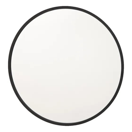 Espejo Olivar Redondo 60 Cm Negro