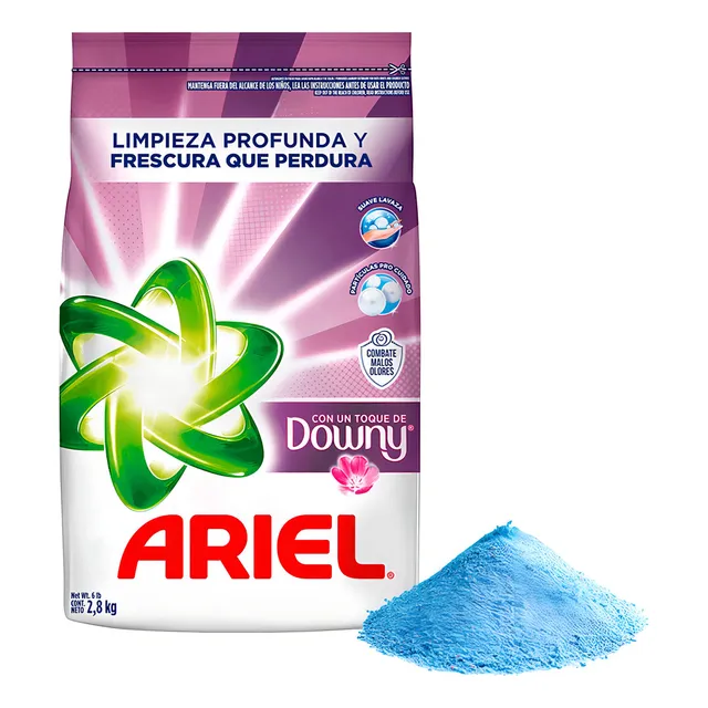 Detergente En Polvo Ariel Toque Downy 2.8kg