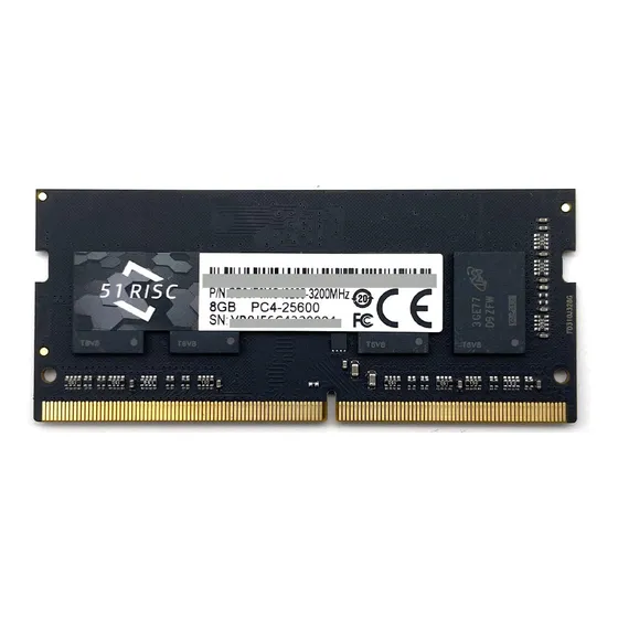 Memoria Ram 51risc Ddr4 8 Gb 3200 Mhz Pc4 Sodimm R-d48g32f1
