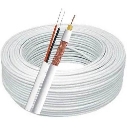 Cabo Megatron Coaxial Flexivel 4mm E Bipolar 2x26 85% Malha