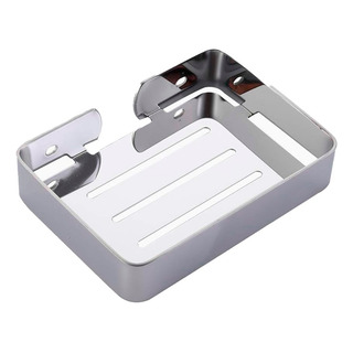 Jabonera Acero Inoxidable Rejilla Baño Ducha Organizador Color Plateado Jabonera Acero Inoxidable Rejilla Baño Ducha Organizador Color Plateado
