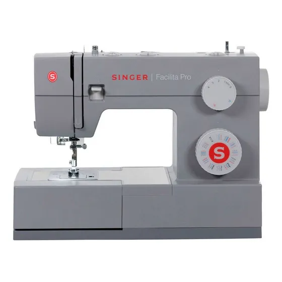 Máquina de coser recta zigzag Singer Heavy Duty 4423 portable color gris 220V