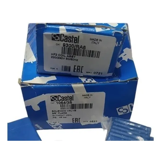 Valvula Solenoide Roscable Bobina Incluida 3/8 Italiano 220v