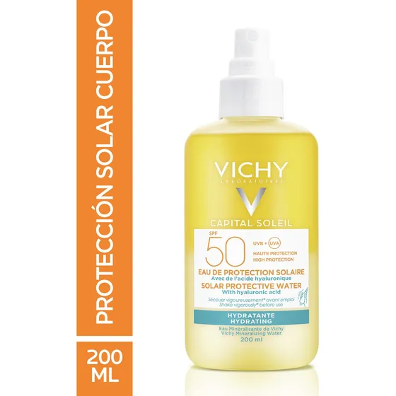 Capital Soleil Agua Protectora Hidratante Fps 50 De Vichy