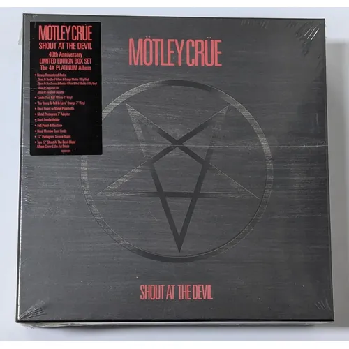 Mötley Crüe Crücial Crüe The Studio Albums 1981-1989 05-lps