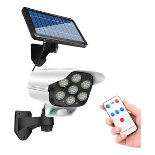 Luces Solares Con Sensor De Movimiento, Cámara De Seguridad Luces Solares Con Sensor De Movimiento, Cámara De Seguridad