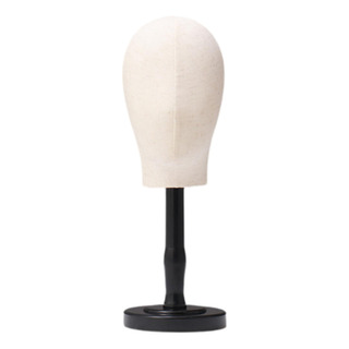 Mannequin Head Stand Stand Hat Rack Medio Negro Mannequin Head Stand Stand Hat Rack Medio Negro