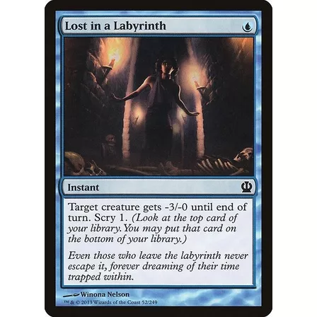 Carta Magic Lost In A Labyrinth Theros Mtg