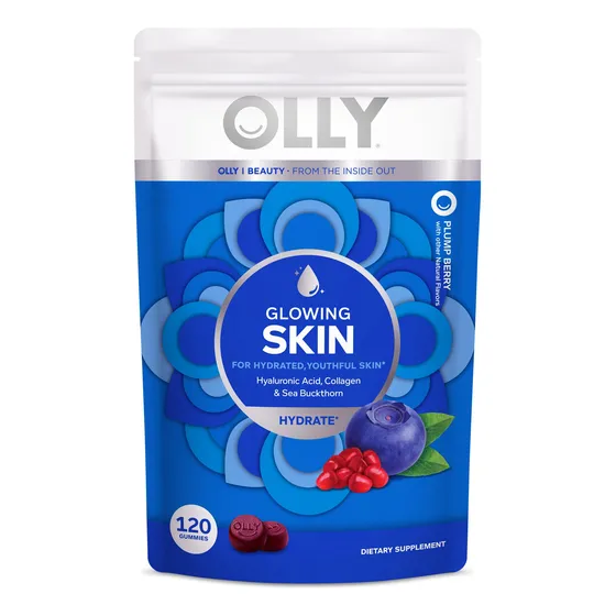 Suplemento Olly Glowing Skin Collagen Gummy 120 Unidades