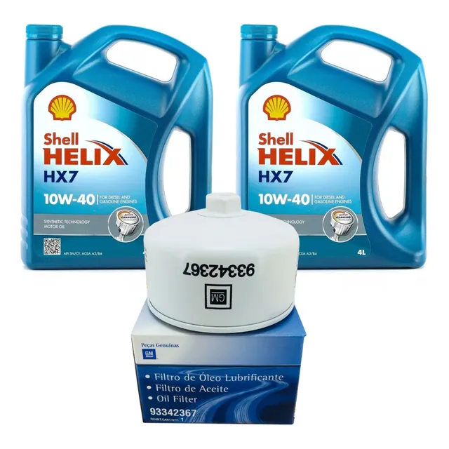 Kit Filtro Aceite Gm + 10w40 Chevrolet S10 2.8 Mwm 2008 2009