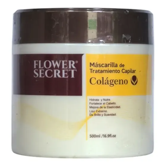 Crema Tratamiento Capilar Colageno 500ml Flower Secre