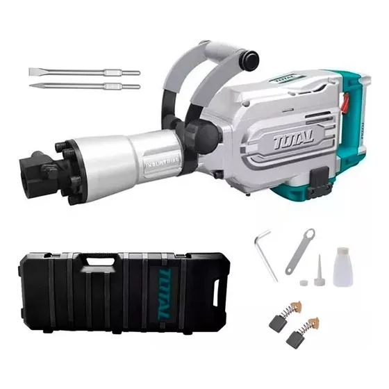 Total Industrial TH215456 Martillo Demoledor Total 1700w 45 J Sds Hex