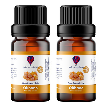 Kit 2 Óleo Essencial De Olíbano Índia 100% Puro 10ml Kit 2 Óleo Essencial De Olíbano Índia 100% Puro 10ml