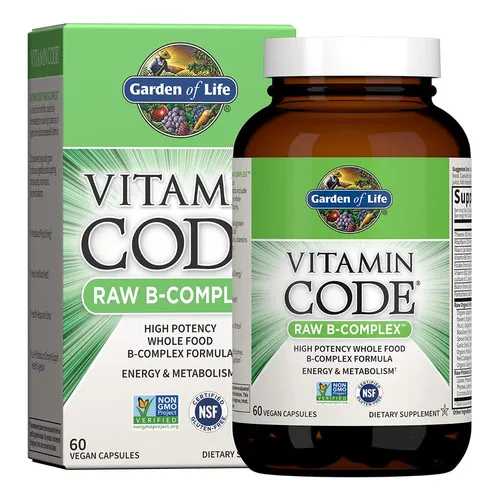 Garden Of Life Vitamin Code Raw B-complex 60vegcaps Sabor Neutro